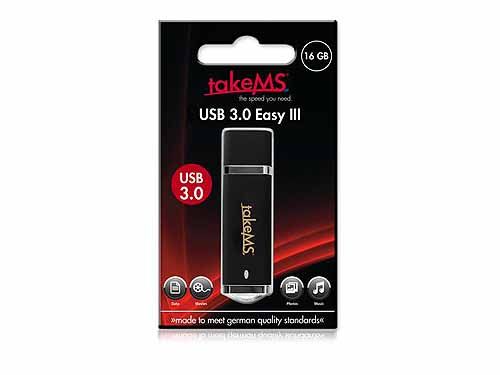 takeMS MEM-Drive Easy III 16GB, USB 3.0 (TMS16GU3EA31R03) takeMS MEM-Drive Easy III 16GB, USB 3.0 (TMS16GU3EA31R03)