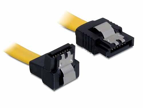 Delock 0.3m SATA M/M - Kabel - Digital / Daten Delock Kabel 30cm - 7-polig - Gelb (82806) Delock 0.3m SATA M/M - Kabel - Digital / Daten Delock Kabel 30cm - 7-polig - Gelb (82806)