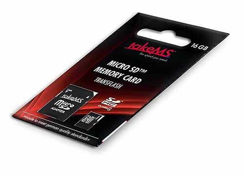 takeMS microSDHC 16GB Kit, Class 4 (88664) takeMS microSDHC 16GB Kit, Class 4 (88664)